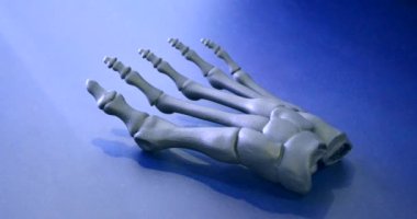 3D model, sıcak erimiş plastikten 3D yazıcıya yazdırılmış.
