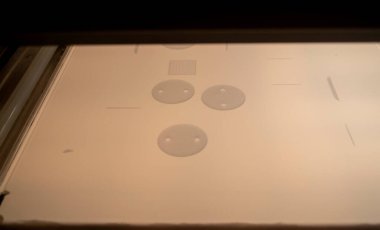 Endüstriyel profesyonel toz 3D yazıcı yazdırma süreci.