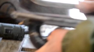 ahşap çubuklar zımpara