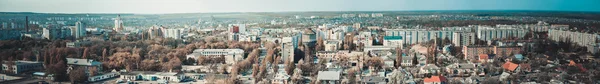 Panorama della città, filtro — Foto Stock