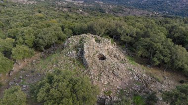 Ardinia Nuragh, Sardunya 'daki Antik Nuraghe Noddule arkeolojik alanı 