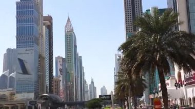 Ülke - U.A.E, City- Dubai, Tarih - 06-07-2021 Dubai 'deki gökdelen görüntüsü (U.A.E)