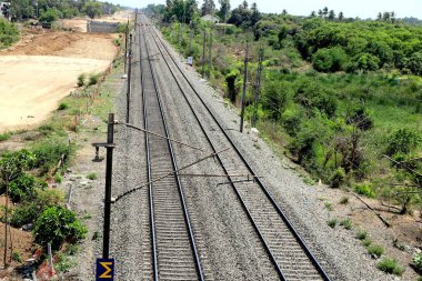 Hint demiryollarının izleri. - Görüntü
