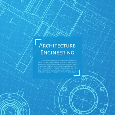 Mühendis veya mimar illüstrasyon