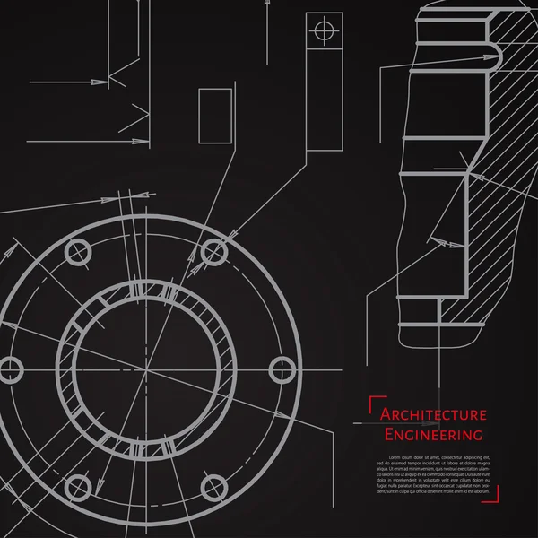 Ilustración de ingeniero o arquitecto — Archivo Imágenes Vectoriales