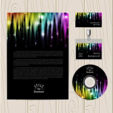 parlak gökkuşağı arka plan vektör. eps10