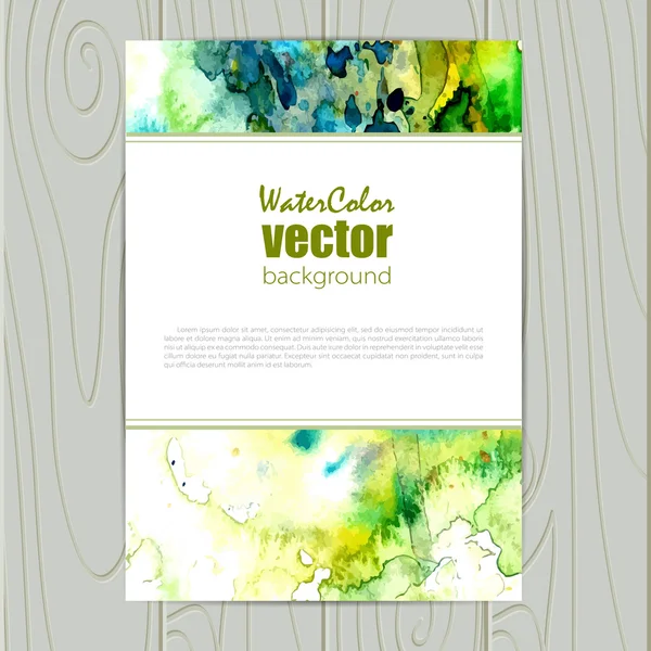 Vector huisstijl sjabloon. — Stockvector