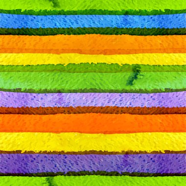 Vektör suluboya sorunsuz şerit