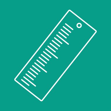 vektör cetvel simgesi. eps10