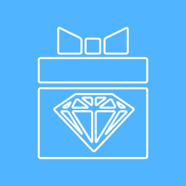 Vektör elmas simgesi ile mevcut. Eps10