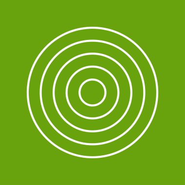 vektör hedef simgesi. eps10