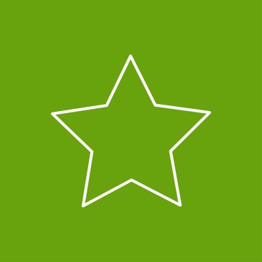 vektör yıldız simgesi. eps10