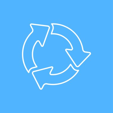 vektör üç ok simgesi. eps10