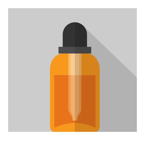 Vector flat bottle — Stock Vector