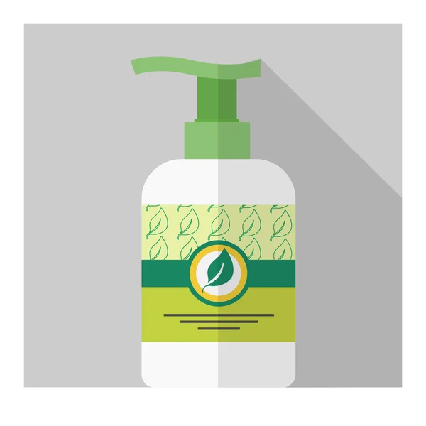 Vector flat bottle — Stock Vector