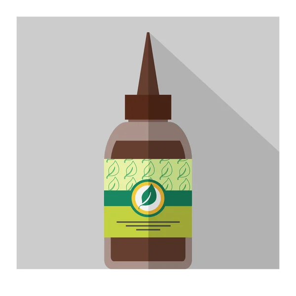 Vector flat bottle — Stock Illustration Vector flat bottle Royalty Free Stock Vectors