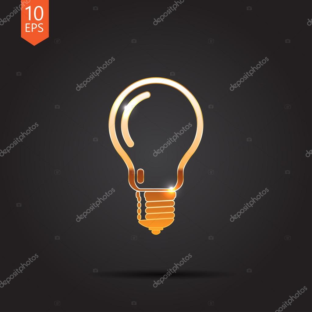 Vector gold icon Stock Vector by ©mara_lingstad 61736129