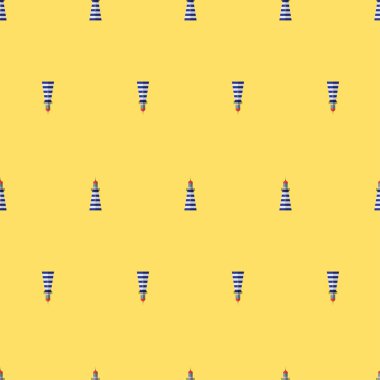 Vektör deniz feneri simgesi