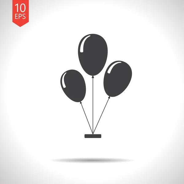 Vector balloons icon. Eps10 — Stock Vector