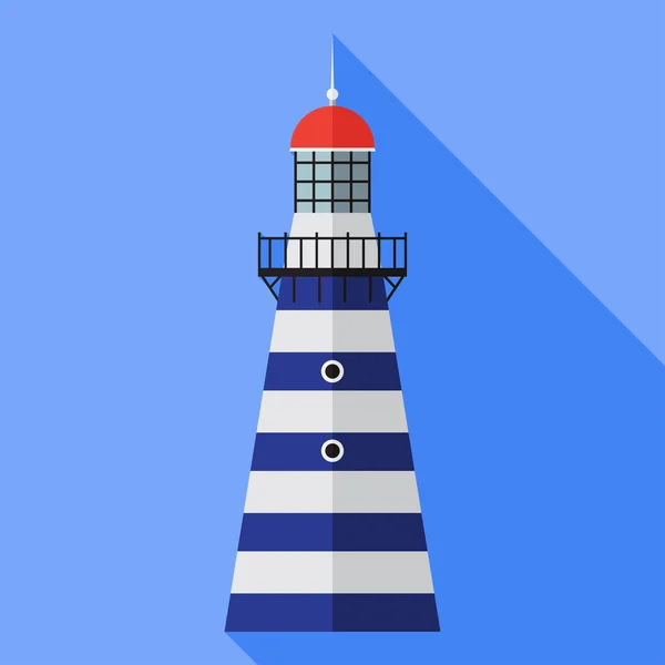Vektor-Leuchtturm-Symbol — Stockvektor