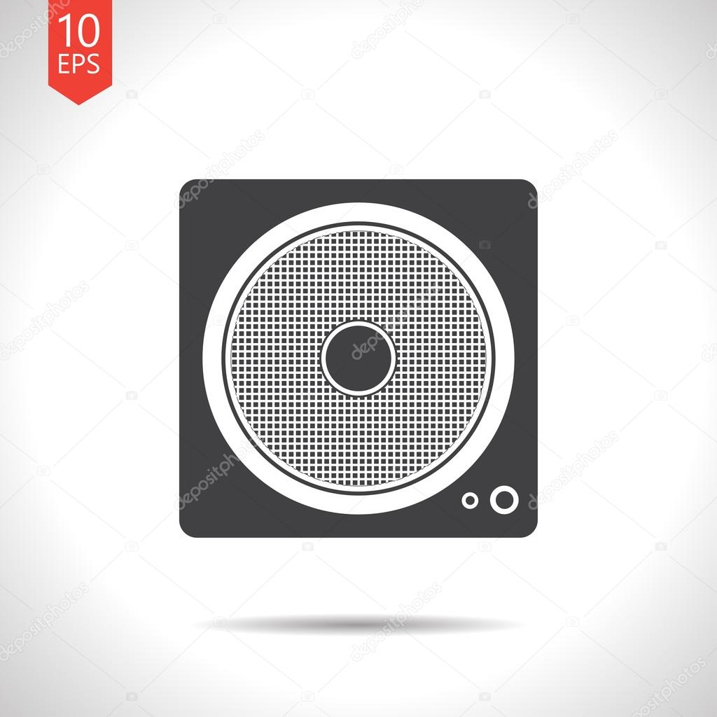 Vector speaker icon. Eps10