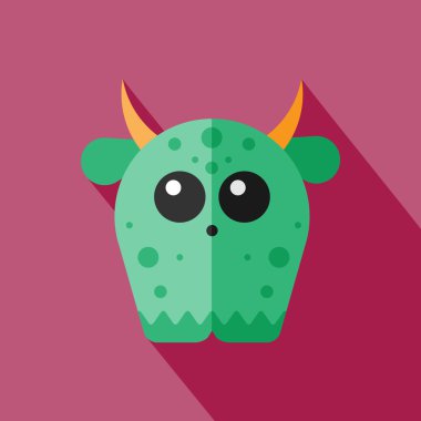 Dinozor canavar simgesi