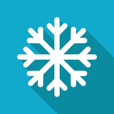 Düz kar tanesi simgesi