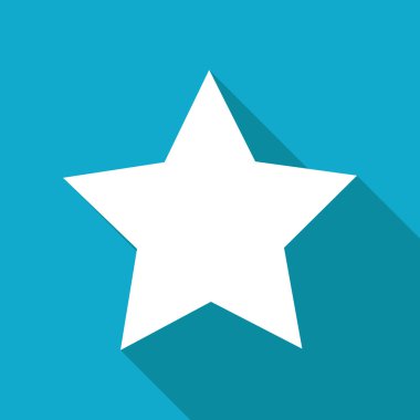 düz yıldız simgesi