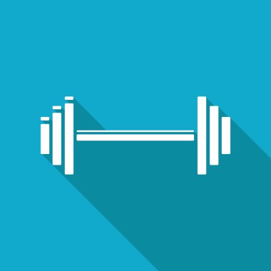 Düz dumbbell simgesi