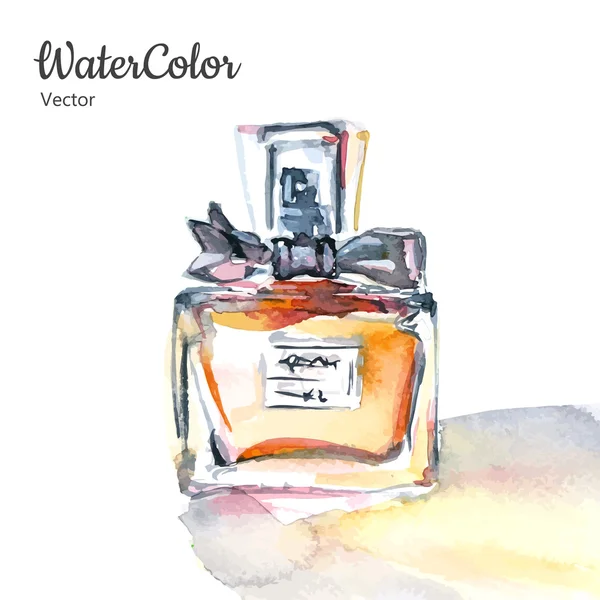 Flacon de parfum en verre — Image vectorielle