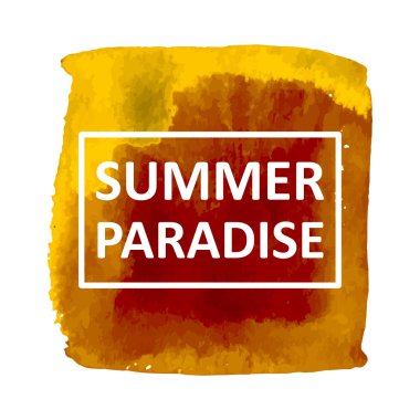 Arka plan metin yaz paradise ile