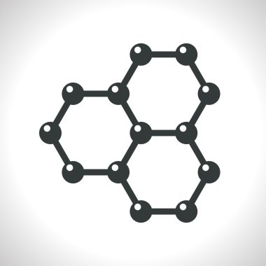 graphene flat icon
