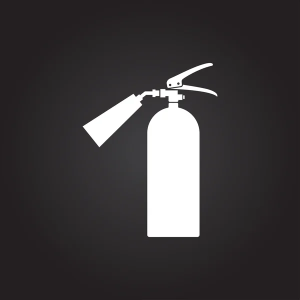Extintor de incendios plano — Archivo Imágenes Vectoriales