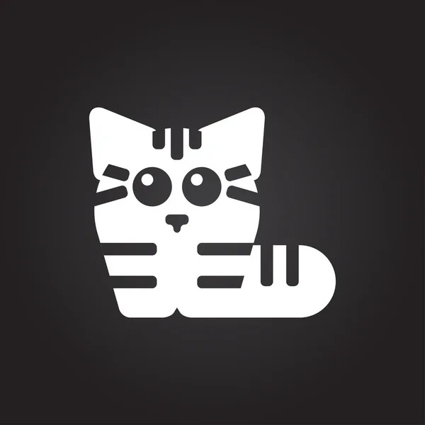 Éléments vectoriels chats — Image vectorielle