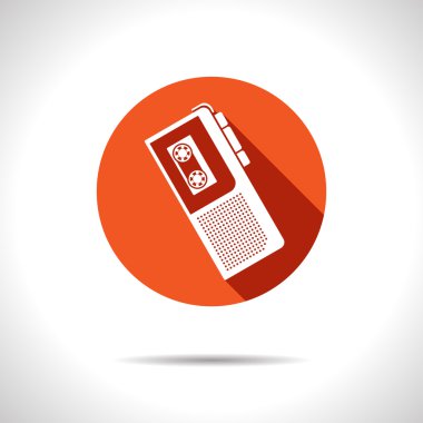 Dictaphone icon clipart