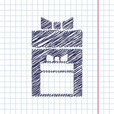 Vektör okul simgesi