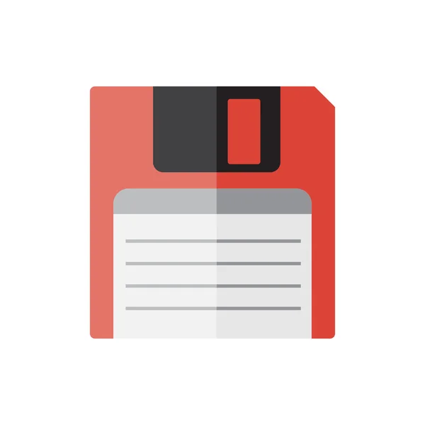 Signer la disquette — Image vectorielle