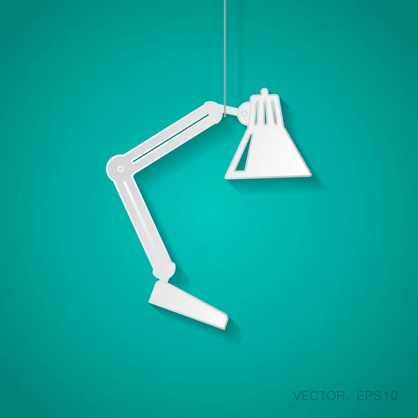 Table-lamp icon — Stock Vector