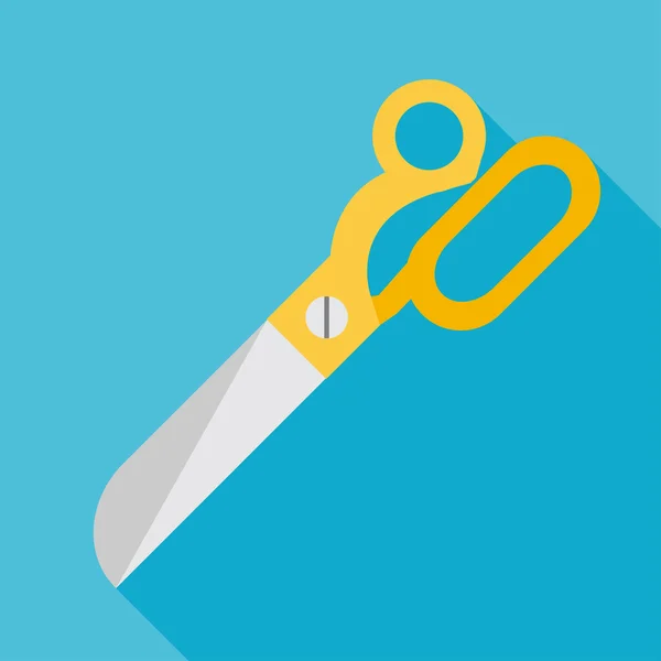 Tailor scissors icon — Stock Vector