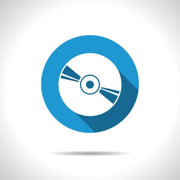 Compact disc pictogram — Stockvector