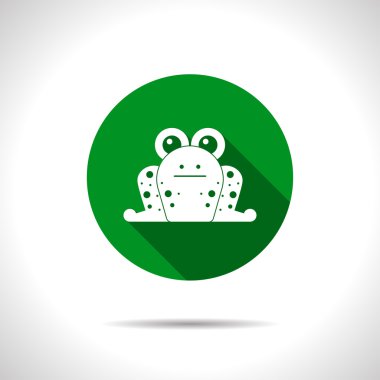 Düz kurbağa simgesi