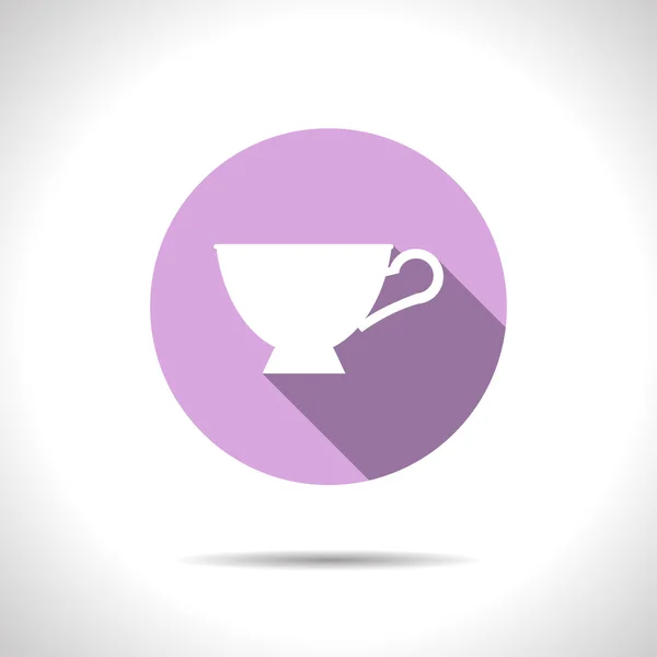 Cup för te eller kaffe — Stock vektor