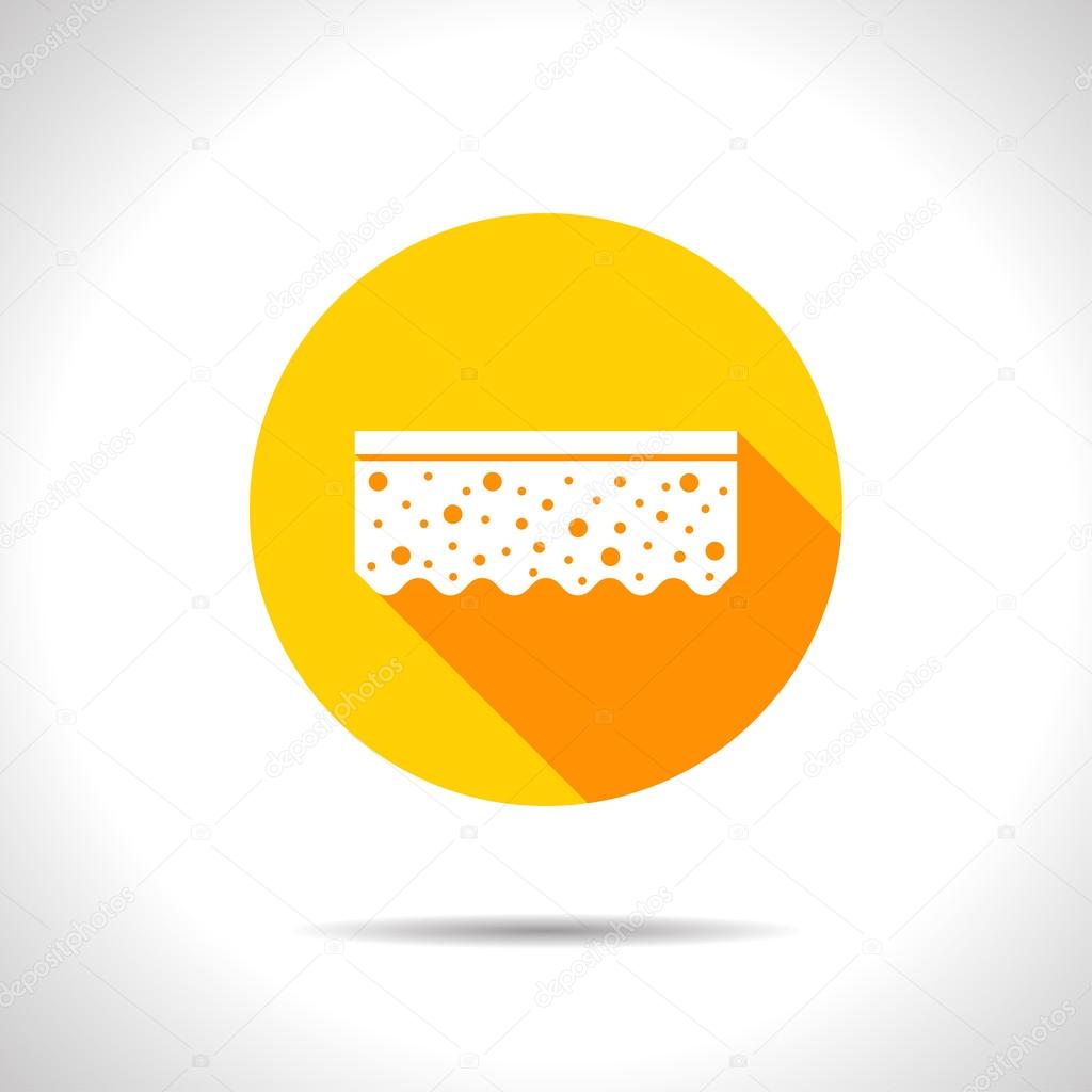 flat Sponge icon