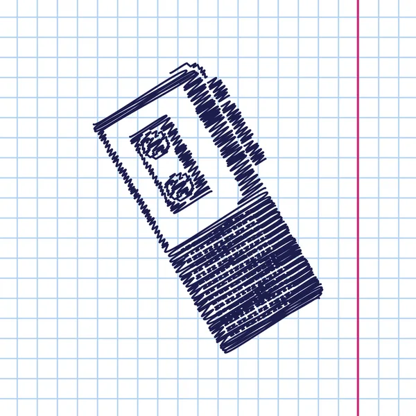 Retro Dictaphone icon — стоковый вектор