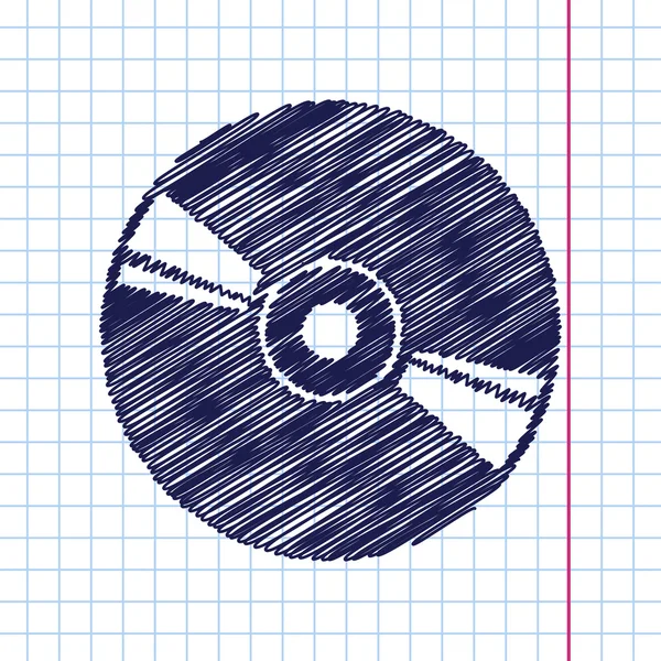 Compact disc icon — Stock Vector