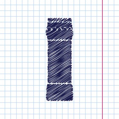 temizleme tozu ile şişe