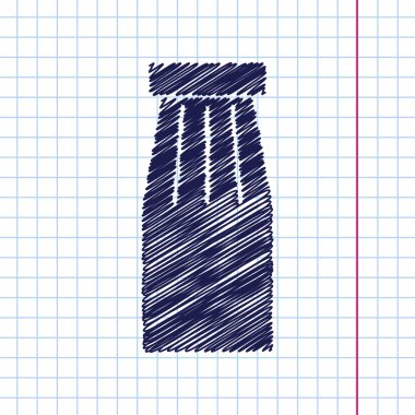 şişe suyu şablonu ile