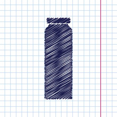 şişe suyu şablonu ile