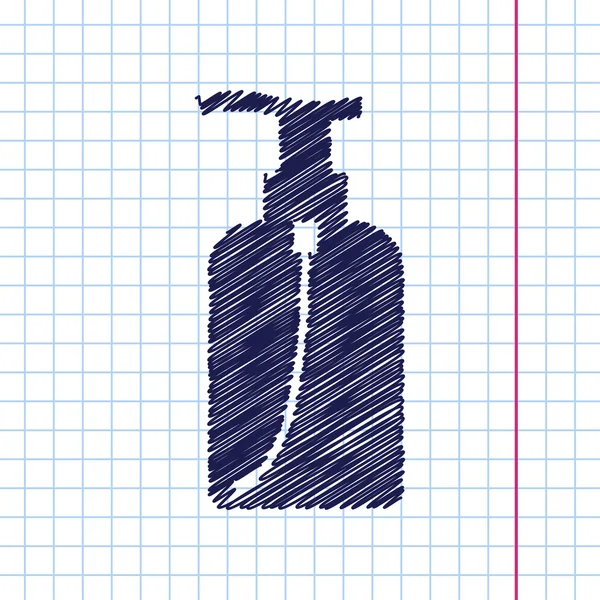 Icona bottiglia di sapone — Vettoriale Stock