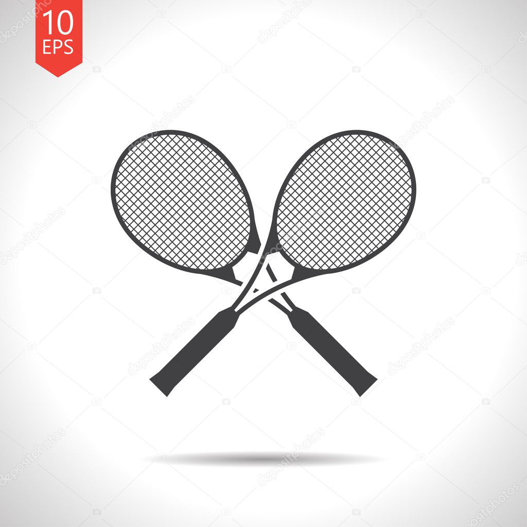 tennis rackets icon